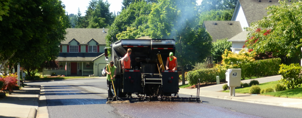 Street Maintenance in action