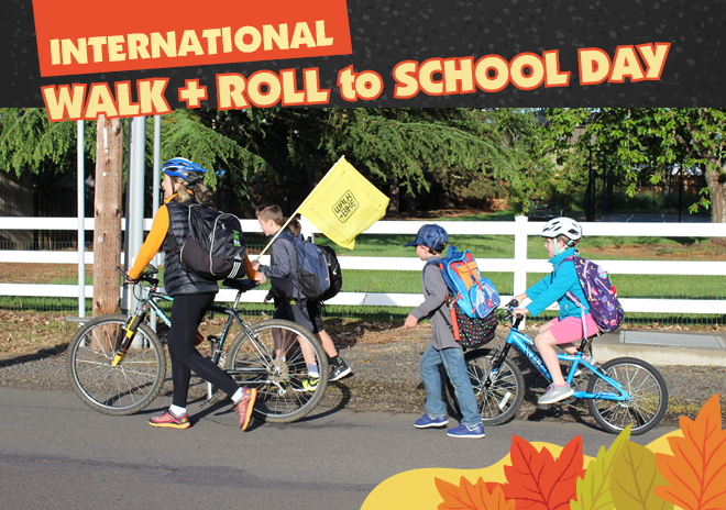 Walk+Roll to School Day