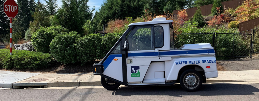 Water Meter Reader Vehicle