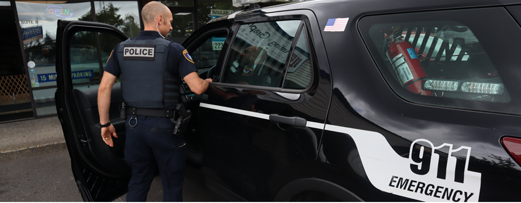 Tigard Police and Patrol Car