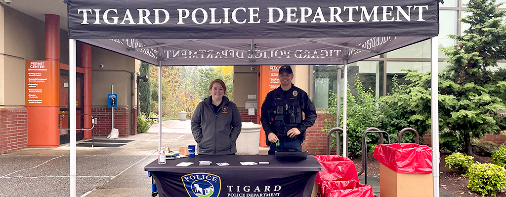 Tigard Police Rx Takeback Day header