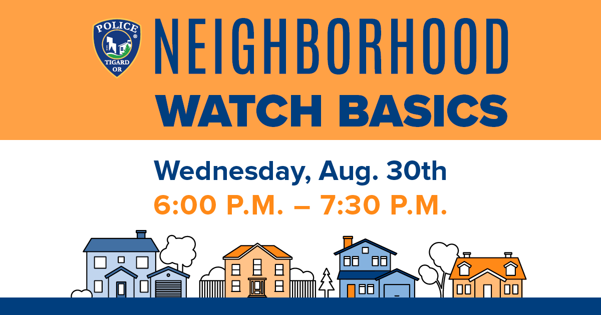 Neighborhood Watch Basics