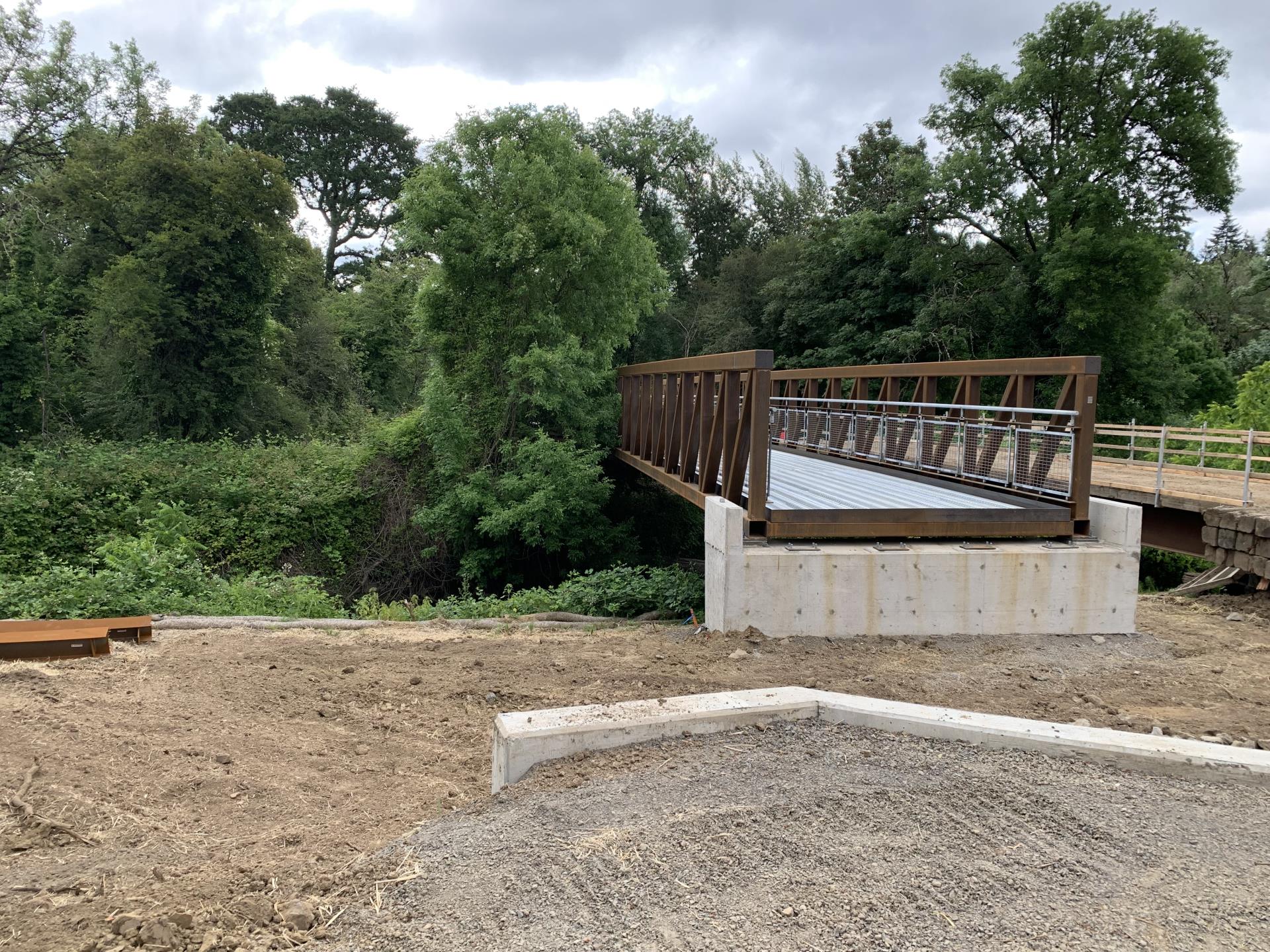 Library Fanno Creek Bridge